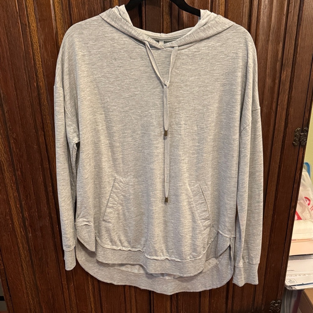 Z Supply Light Gray Women's Hoodie